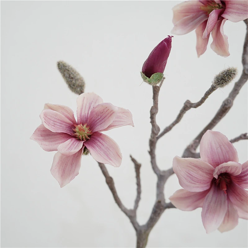 Artificial Magnolia Branches - 28.3"-Lunkadee