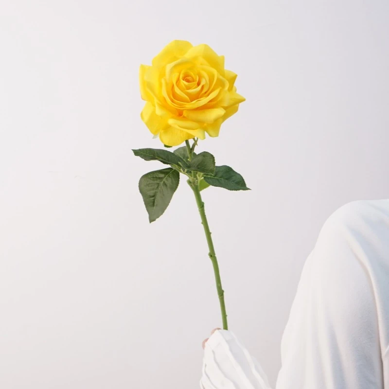 Lunkadee Real Touch Large Rose Stems - 20"（8 or 16 Stems）