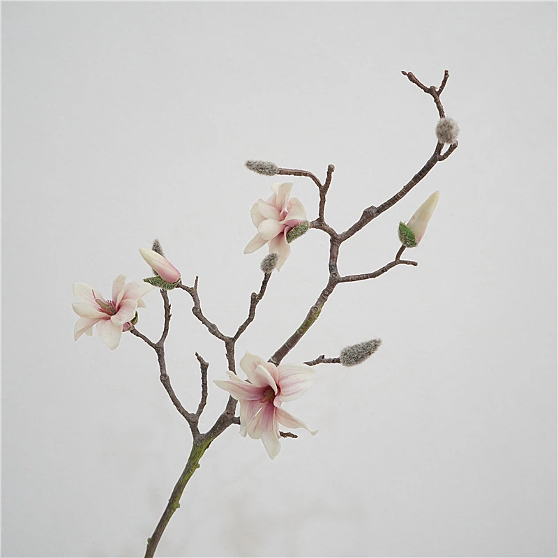 Artificial Magnolia Branches - 28.3"-Lunkadee