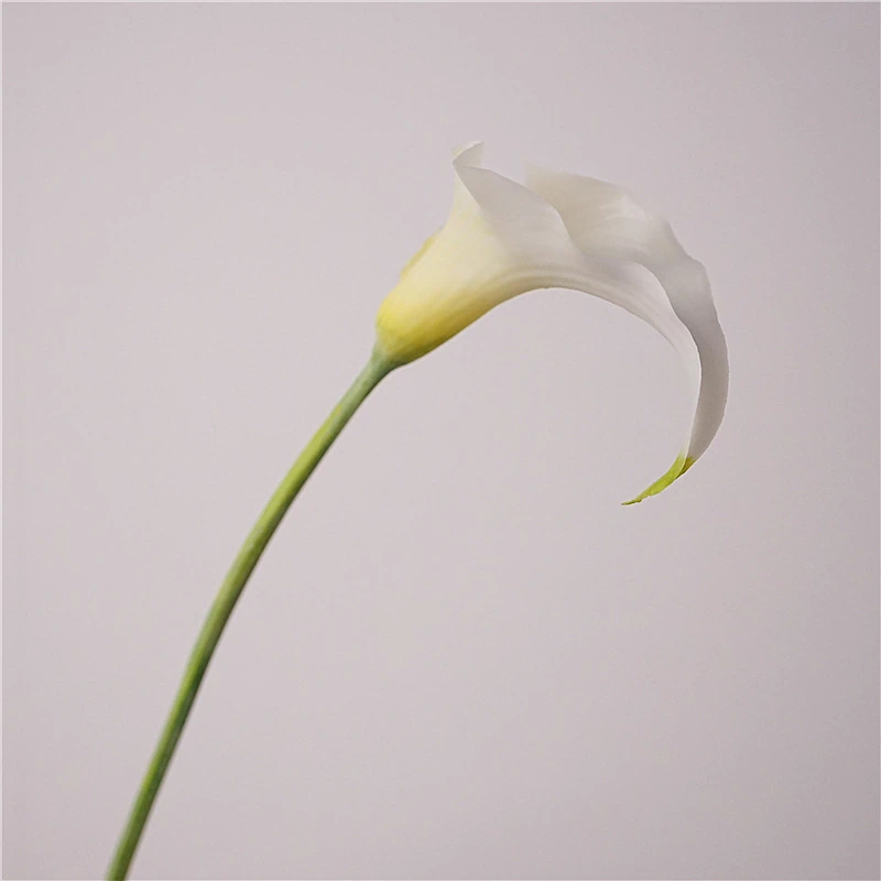 Artificial Real-Touch Mini Calla Lily Stems - 23.6"-Lunkadee