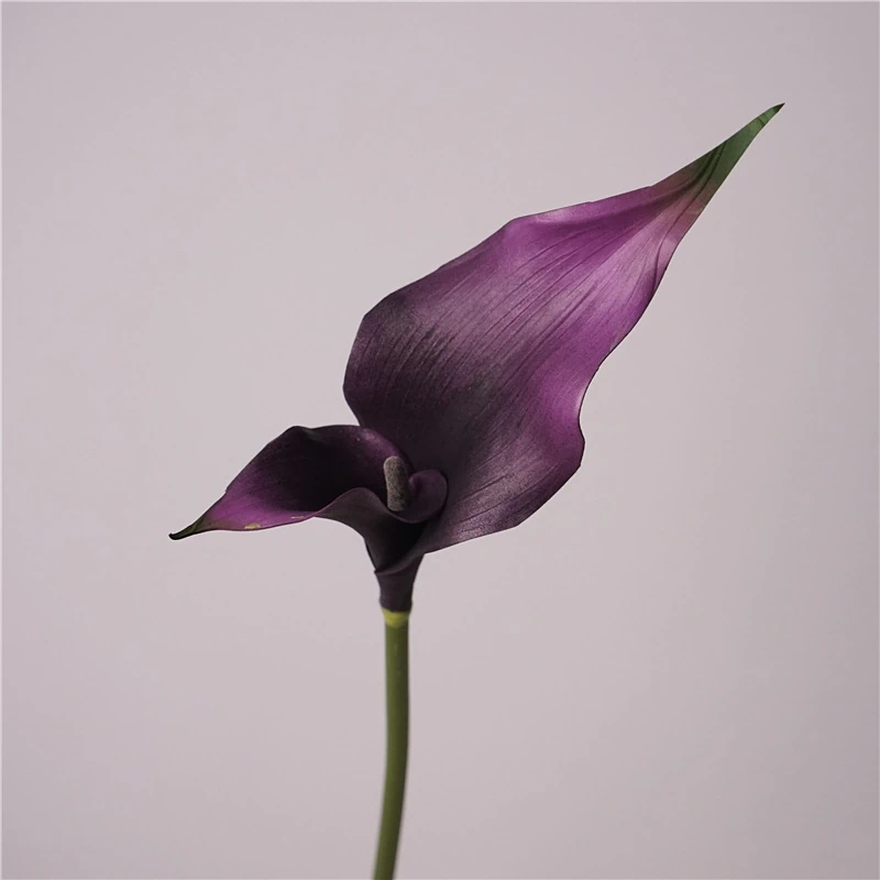 Artificial Real-Touch Calla Lily Stems - 22.8"-Lunkadee