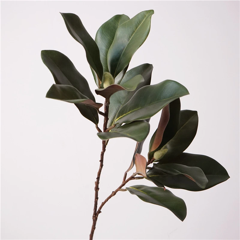Artificial Magnolia Leaf Stems - 28.5"-Lunkadee