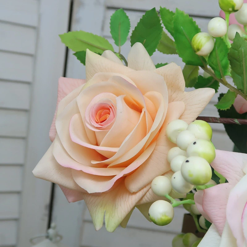 Lunkadee Real Touch Large Rose Stems - 20"（8 or 16 Stems）