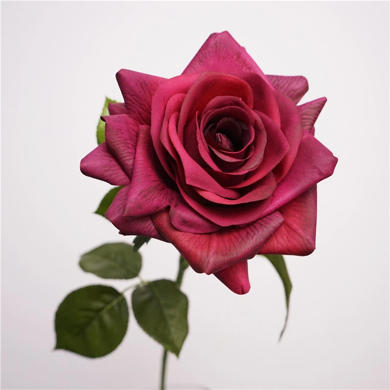 Lunkadee Real Touch Large Rose Stems - 20"（8 or 16 Stems）