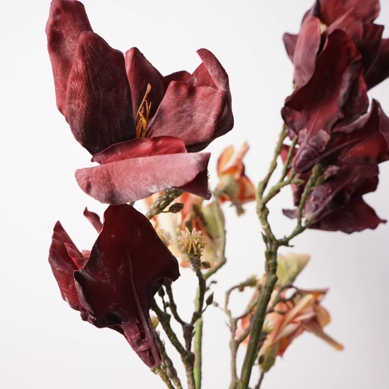 Artificial Fall Magnolia Stems - 35“-Lunkadee