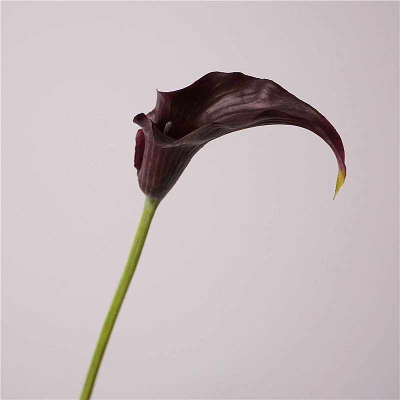 Artificial Real-Touch Mini Calla Lily Stems - 23.6"-Lunkadee