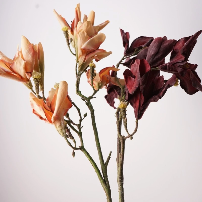 Artificial Fall Magnolia Stems - 35“-Lunkadee