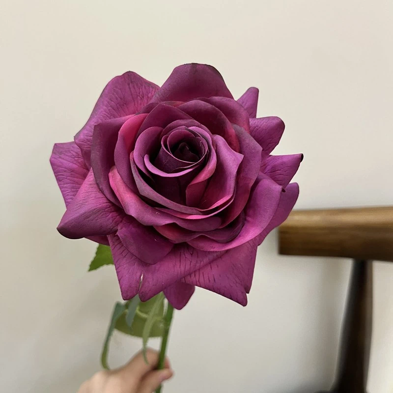 Lunkadee Real Touch Large Rose Stems - 20"（8 or 16 Stems）