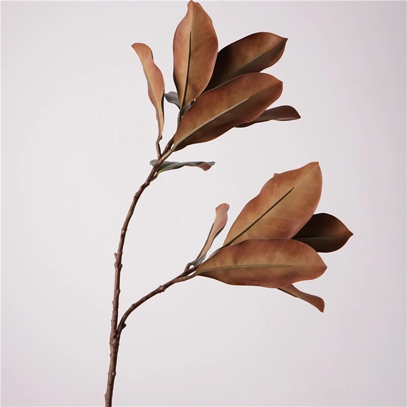Artificial Magnolia Leaf Stems - 28.5"-Lunkadee