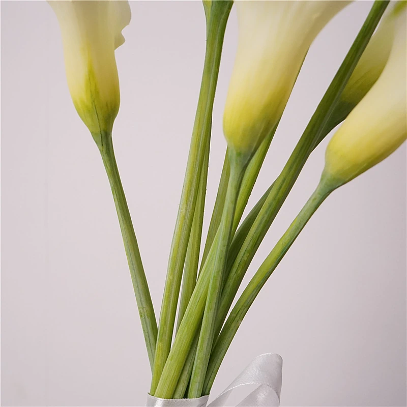 Artificial Real-Touch Mini Calla Lily Stems - 23.6"-Lunkadee