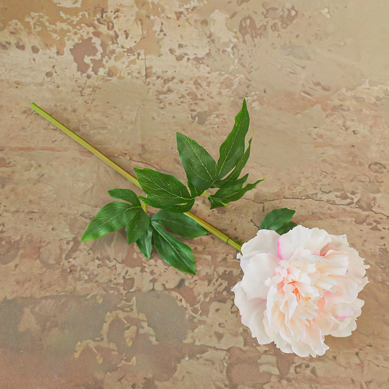 Artificial Real-Touch Peony Stems - 20.5"