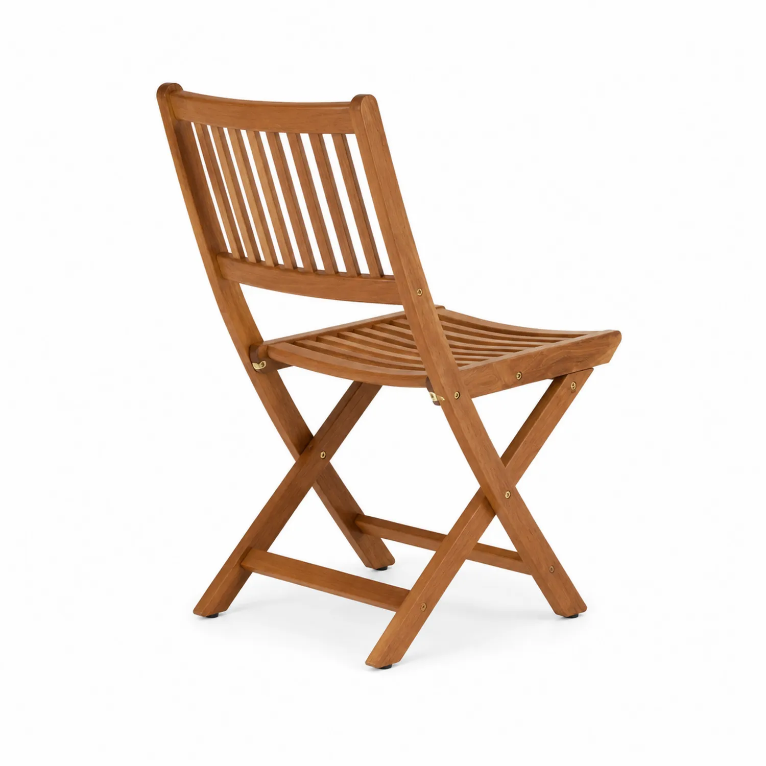 Chaise pliante en bois d'acacia-Lumdilorin