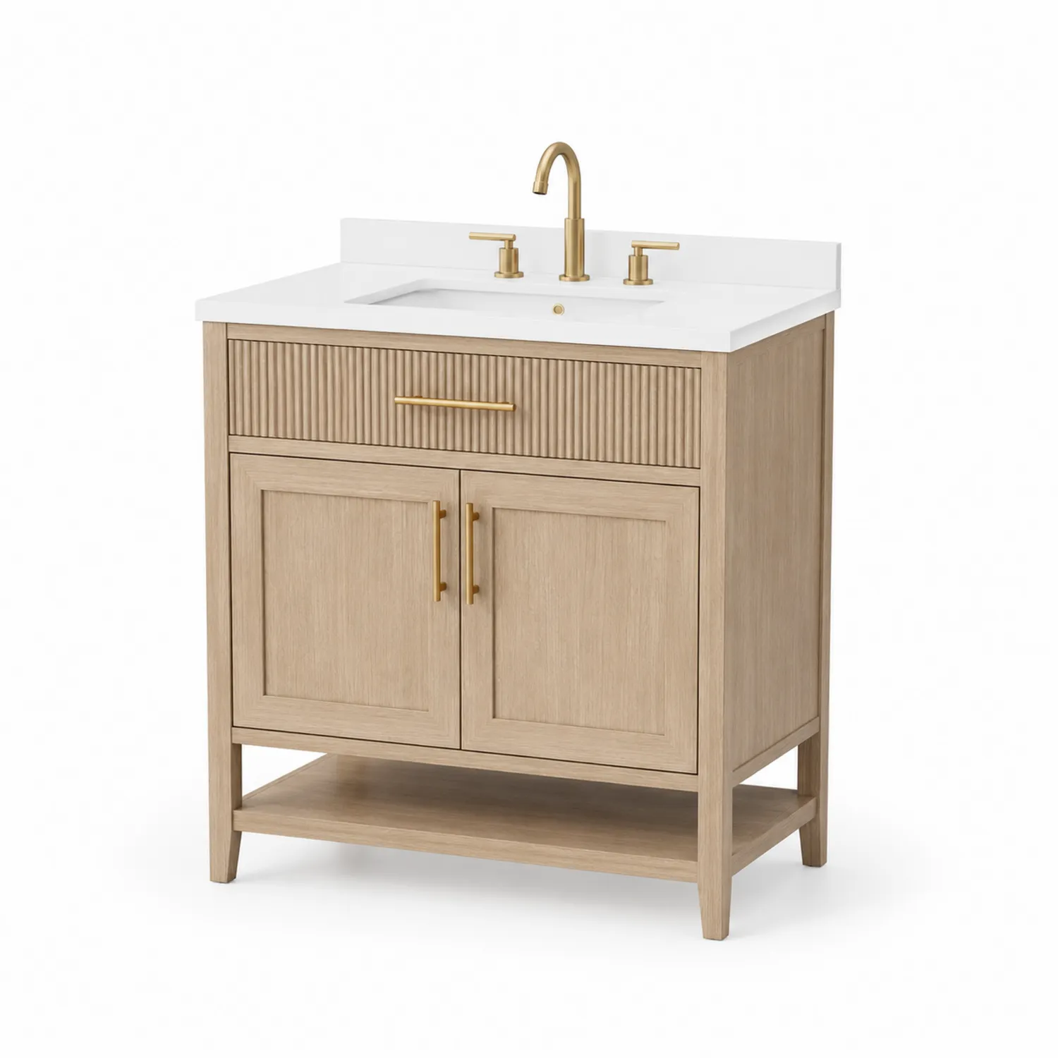 Szafka podumywalkowa 80 cm drewno dąb blat ceramiczny