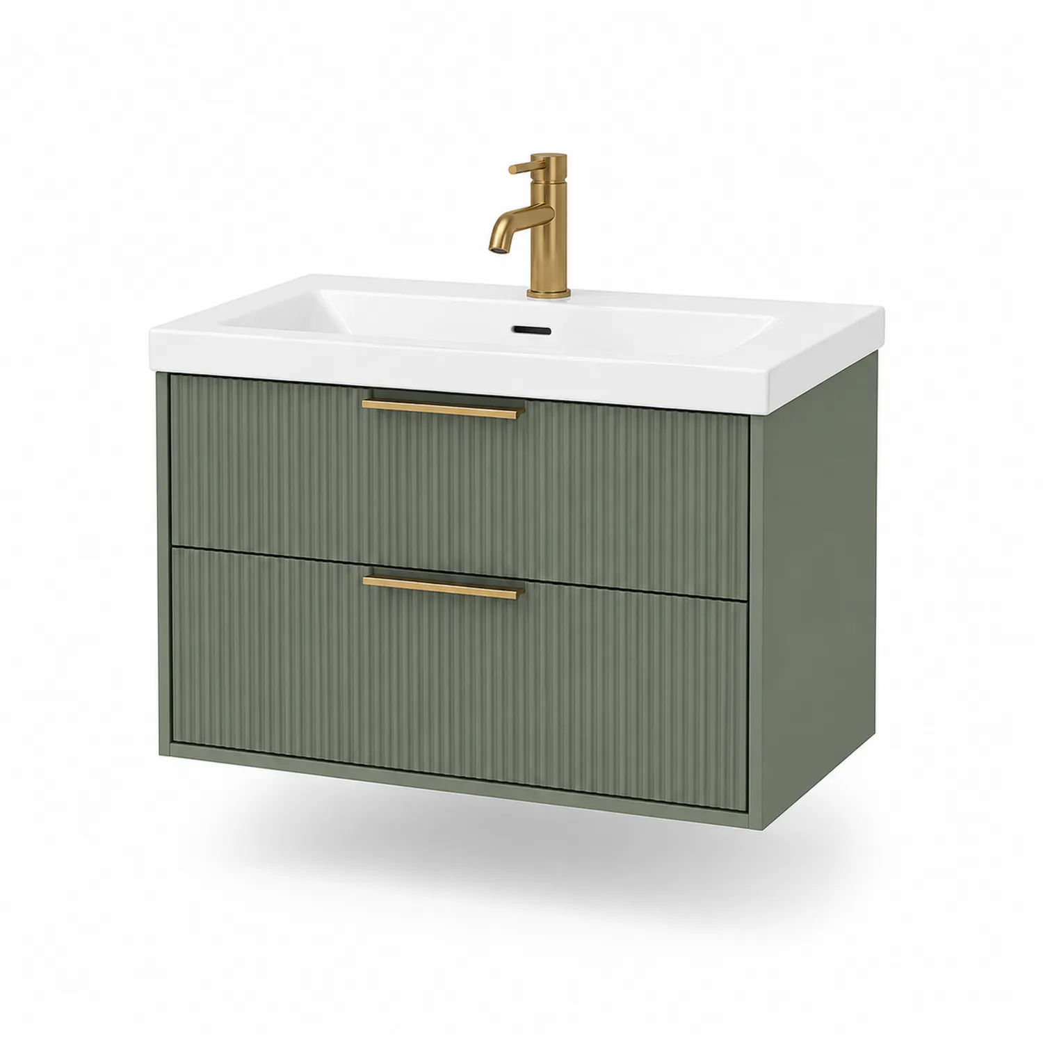 Szafka podumywalkowa wisząca z MDF 60 cm Zielona