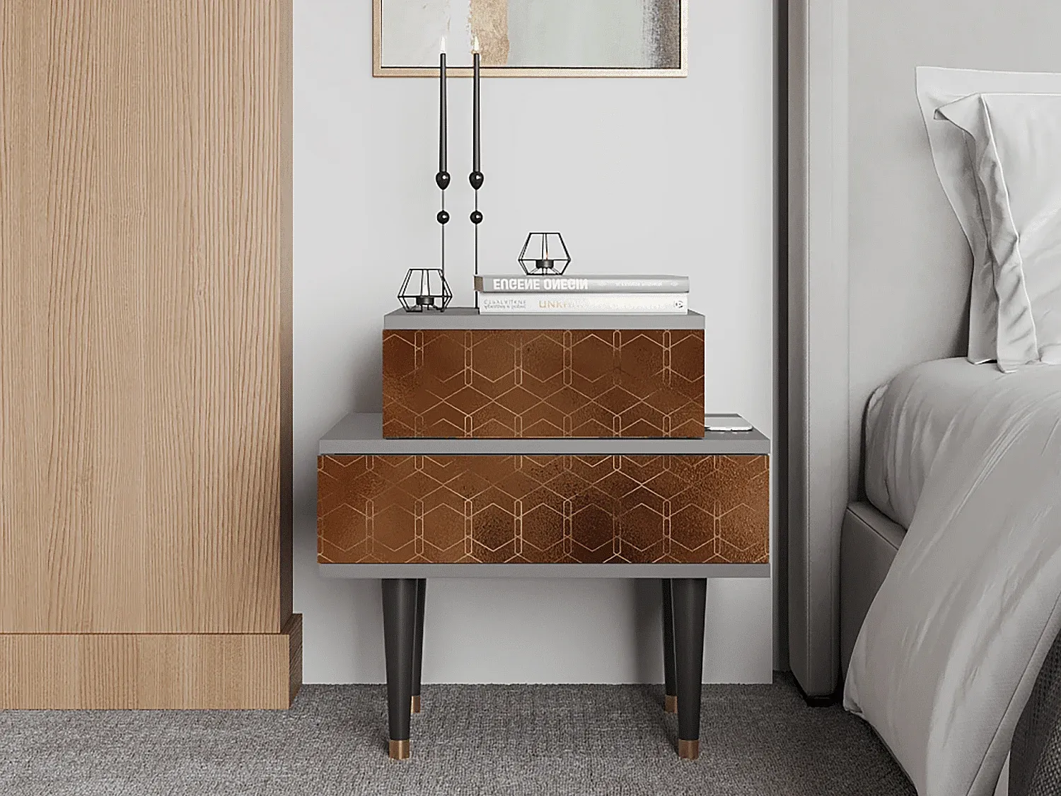 Schlafzimmer,Schlafzimmermöbel,Nachttisch-FURNIARIVA