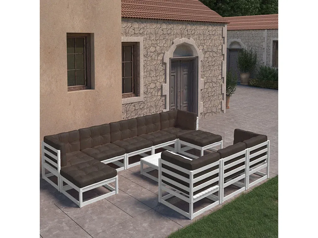 Garten,Gartenmöbel,Gartensitzgruppe im Set-FURNIARIVA