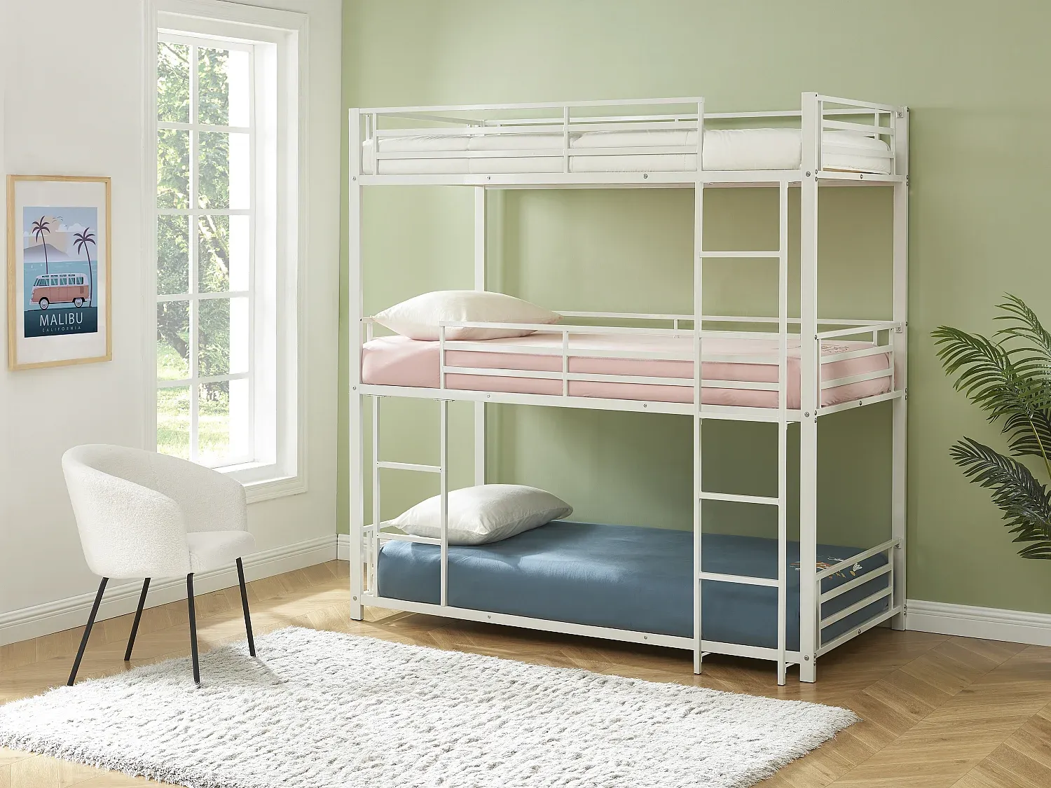 Schlafzimmer,Bereich Bett,Etagenbett-FURNIARIVA