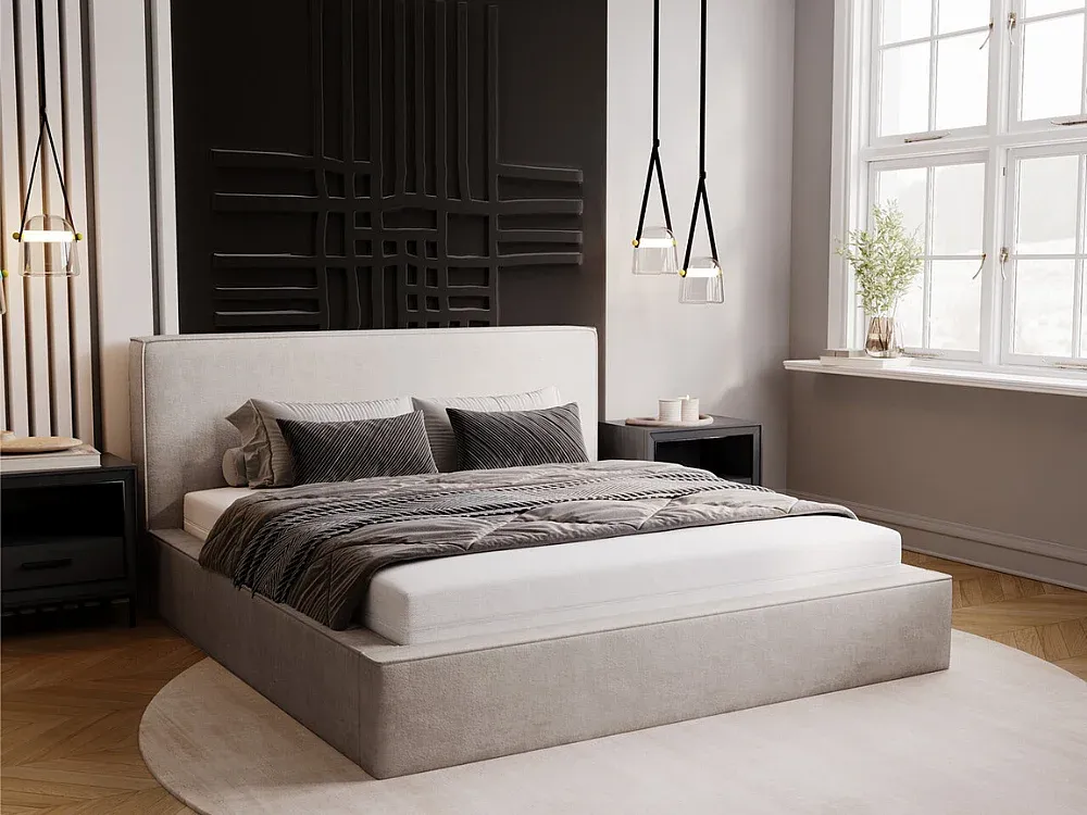 Schlafzimmer,Bereich Bett,Bett mit Bettkasten-FURNIARIVA