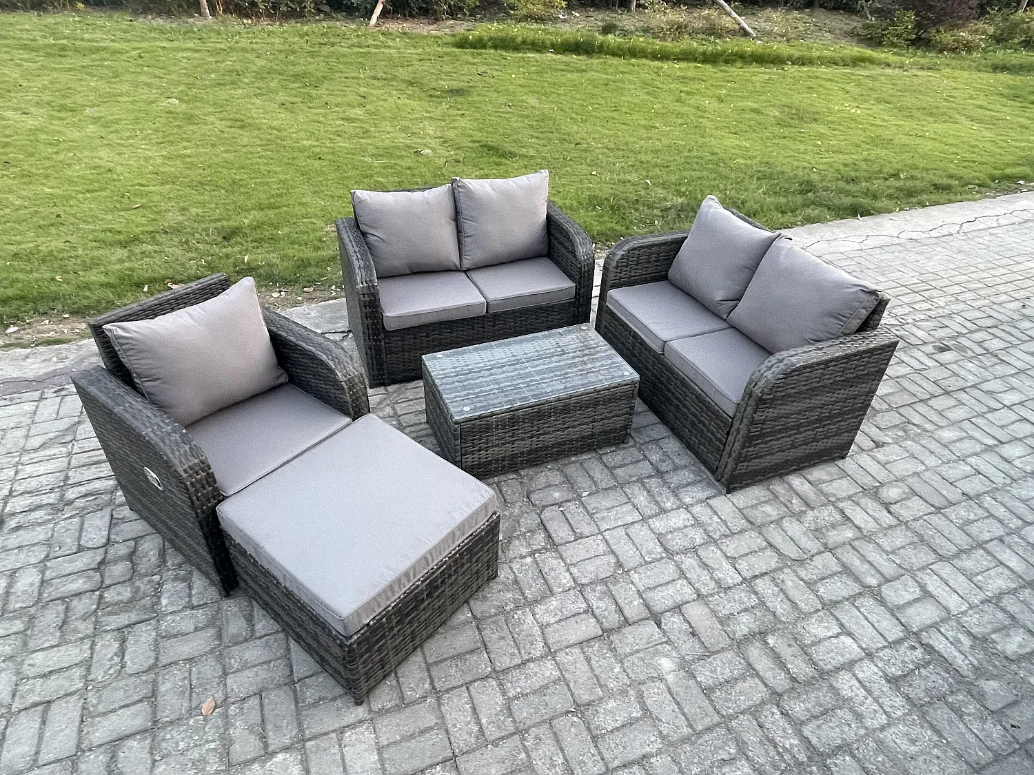Garten,Gartenmöbel,Gartensitzgruppe im Set-FURNIARIVA