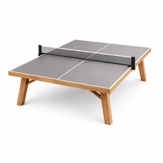Tischtennisplatte Sperrholz Blau 274x152x76 cm-furndina