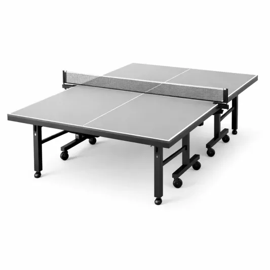 Tischtennistisch Aluminium Blau 274x152x76 cm-furndina