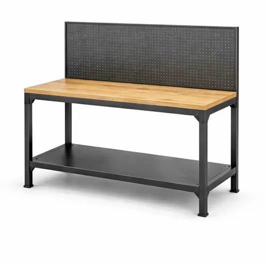 Werkzeugkoffer aus ABS mit Metallverschlüssen Schwarz Gelb 40cm-furndina