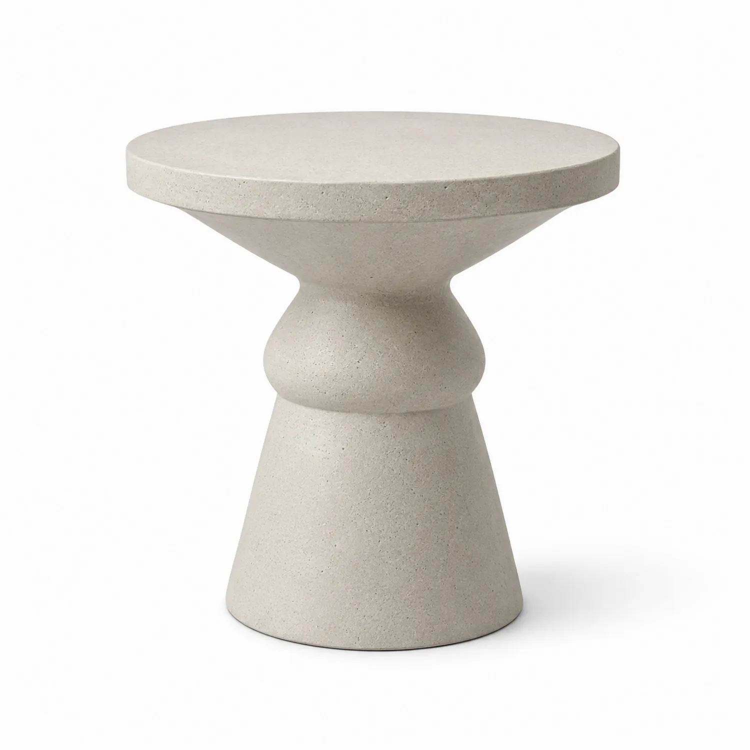 Okrągły stolik boczny z betonu 40 cm