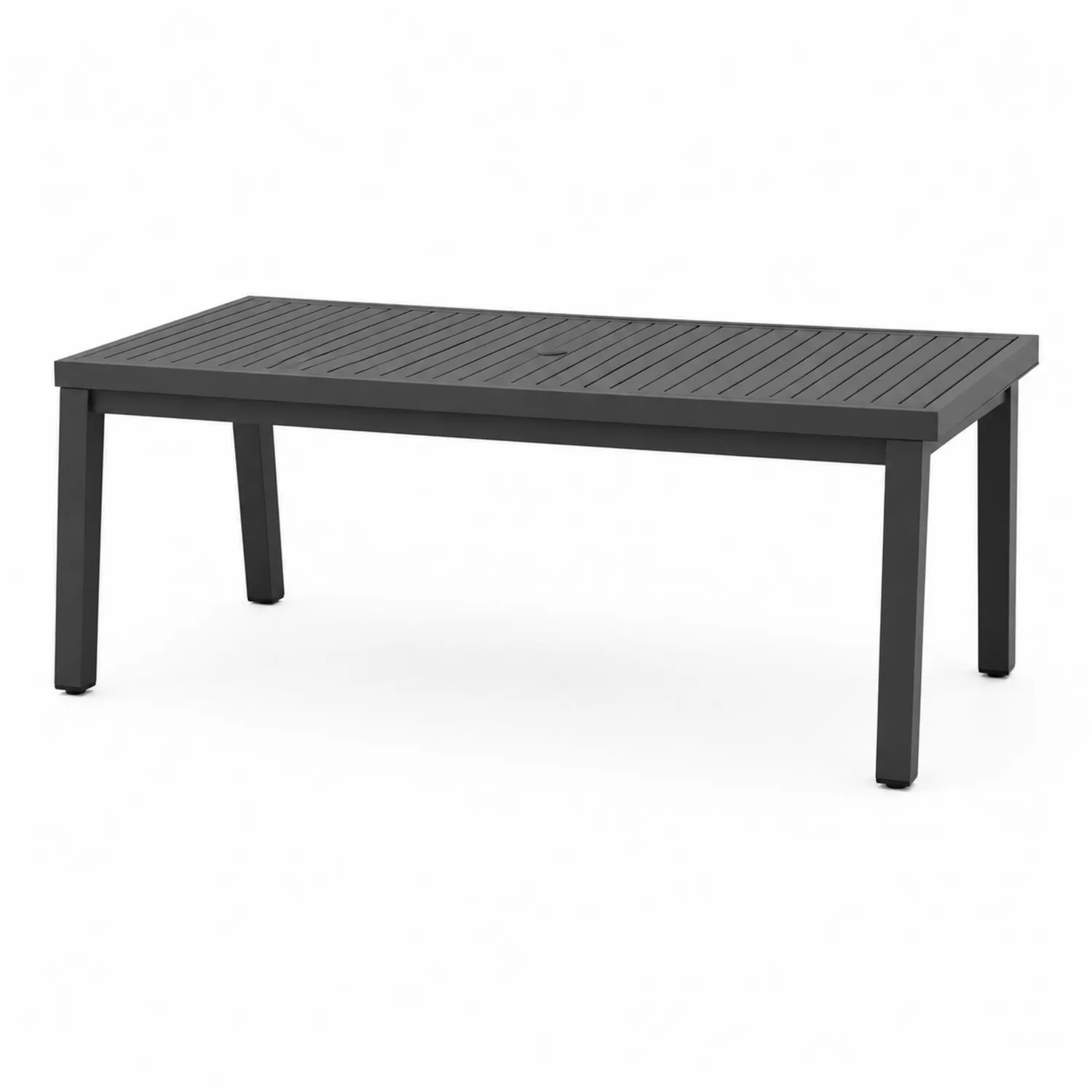 Stół ogrodowy aluminiowy antracytowy 180x90 cm