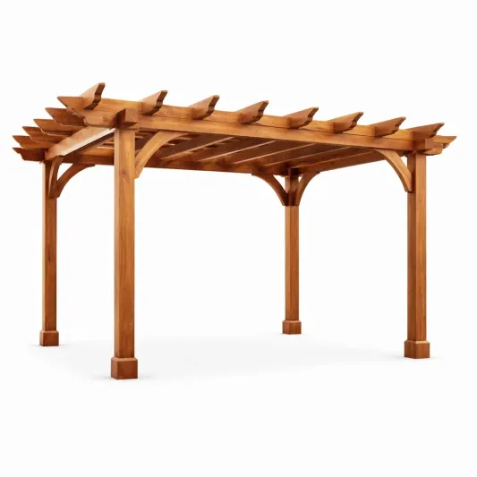 Pergola aus Akazienholz-furnzexa