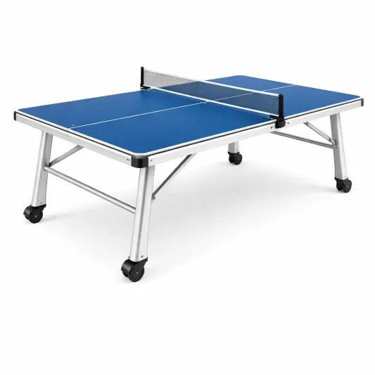Tischtennistisch Aluminium Blau 274x152x76cm-furnzexa