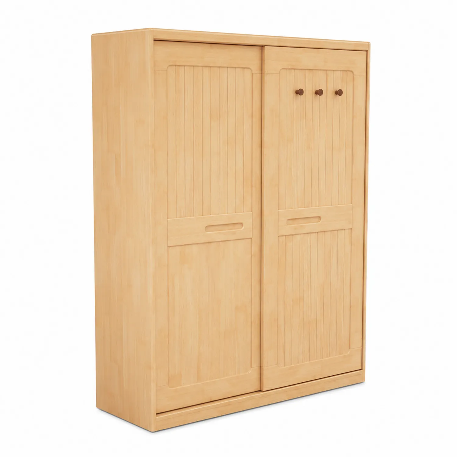 Szafa przesuwna z drewna bukowego 120x60x200 cm