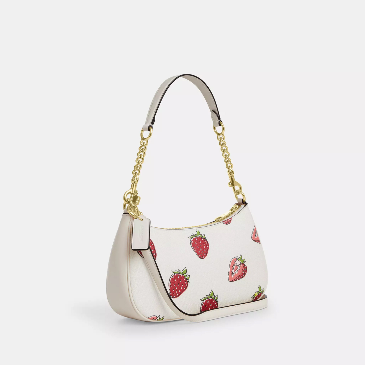 Teri Shoulder Bag With Strawberry Print
