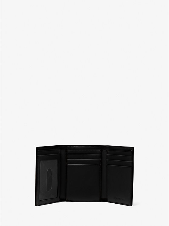 Cooper Pebbled Leather Tri-Fold Wallet