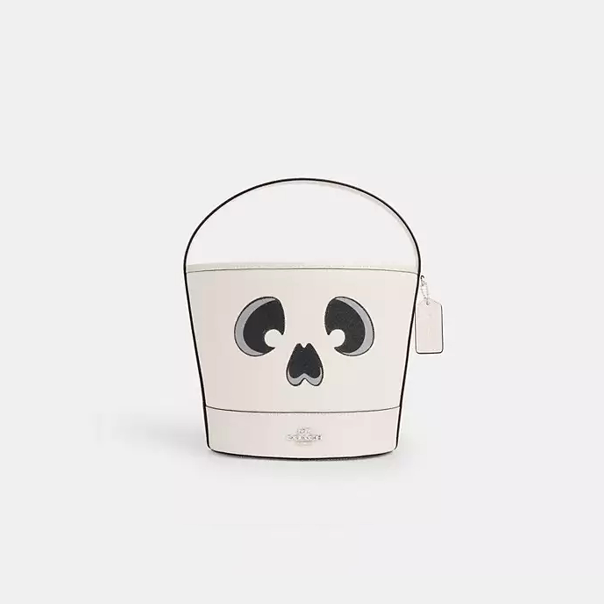 Trick Or Treat Bucket With Halloween Ghost