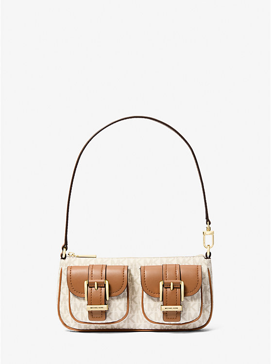 Zoe Small Signature Logo Pochette