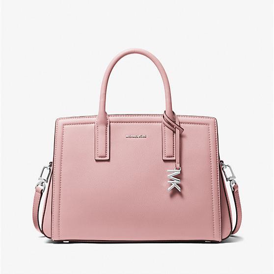 Laila Medium Leather Satchel