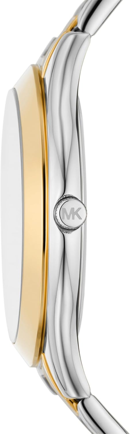 Michael Kors Slim Runway Women's Watch, Stainless Steel Bracelet Watch for Women