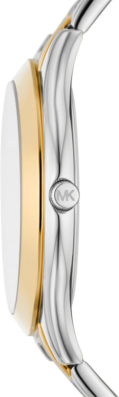 Michael Kors Slim Runway Women's Watch, Stainless Steel Bracelet Watch for Women