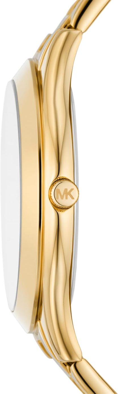 Michael Kors Slim Runway Women's Watch, Stainless Steel Bracelet Watch for Women