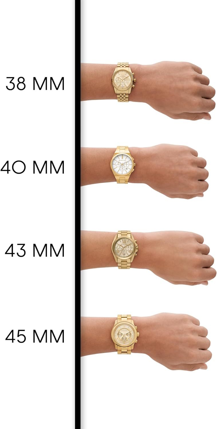 18 Styles - Michthtael Kors Oversized Slim Runway Men's Watch, Stainless Steel Watch for Men