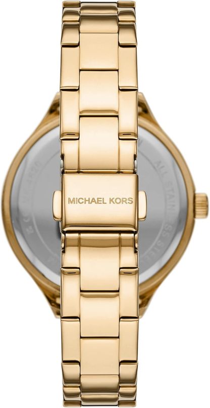 Michael Kors Slim Runway Women's Watch, Stainless Steel Bracelet Watch for Women