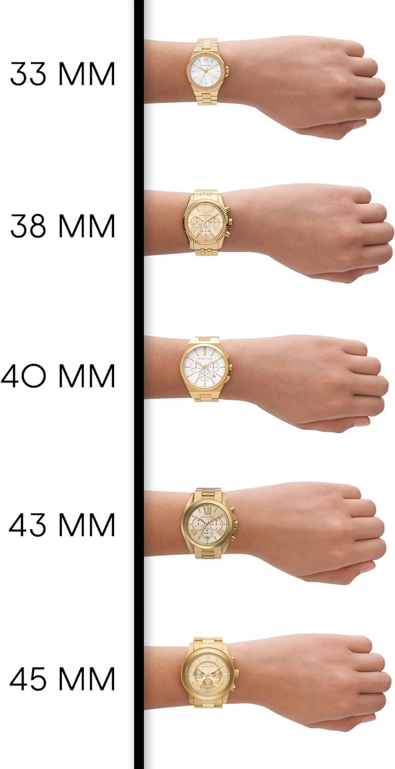Michael Kors Slim Runway Women's Watch, Stainless Steel Bracelet Watch for Women