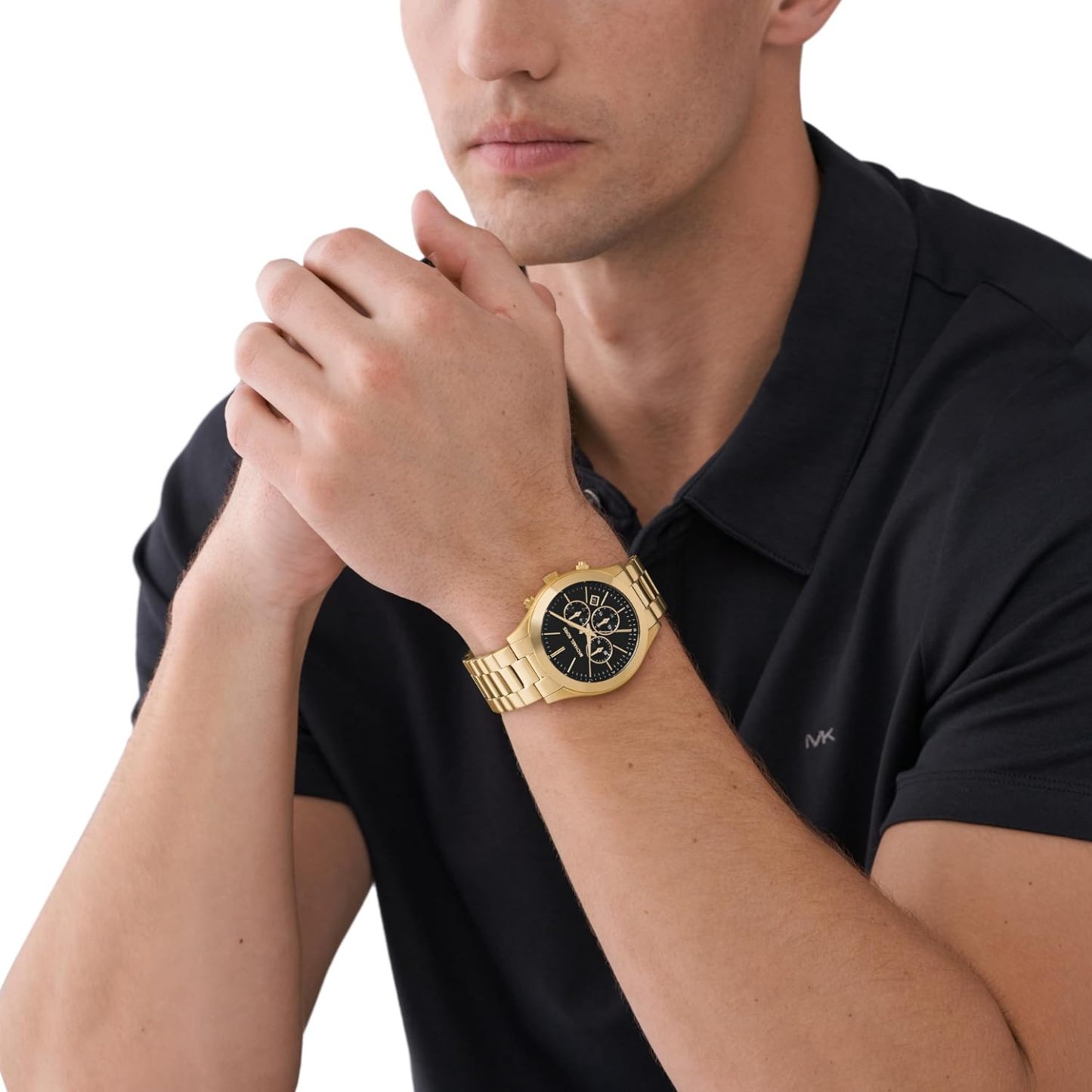 18 Styles - Michthtael Kors Oversized Slim Runway Men's Watch, Stainless Steel Watch for Men