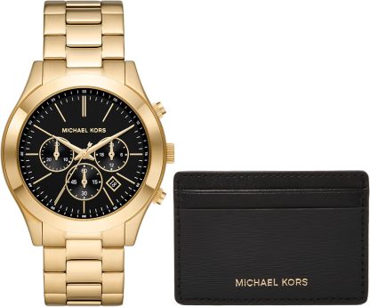 18 Styles - Michthtael Kors Oversized Slim Runway Men's Watch, Stainless Steel Watch for Men