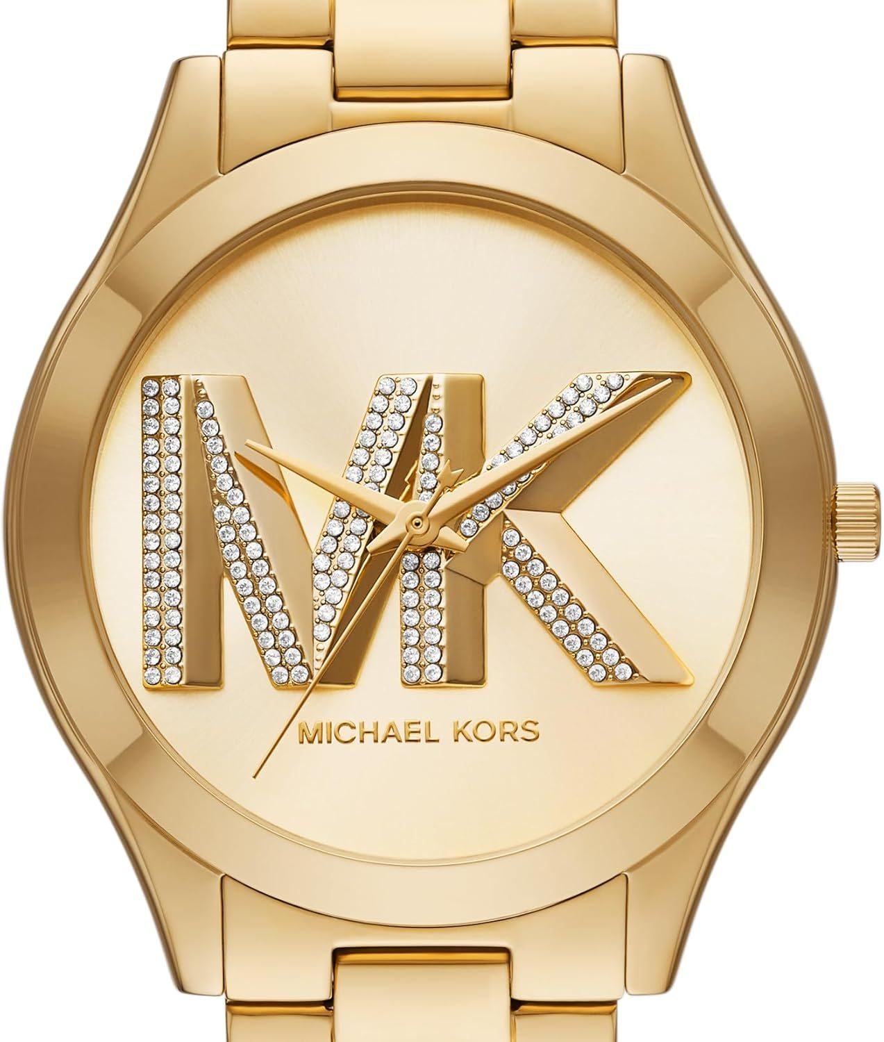 Michael Kors Slim Runway Women's Watch, Stainless Steel Bracelet Watch for Women