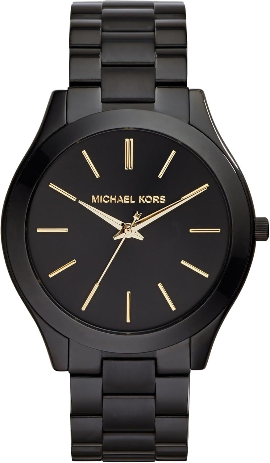 Michael Kors Slim Runway Women's Watch, Stainless Steel Bracelet Watch for Women