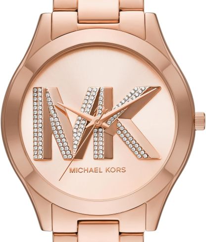Michael Kors Slim Runway Women's Watch, Stainless Steel Bracelet Watch for Women
