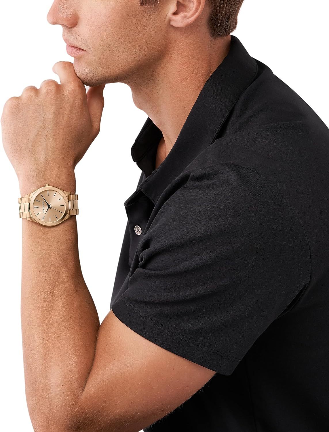 18 Styles - Michthtael Kors Oversized Slim Runway Men's Watch, Stainless Steel Watch for Men