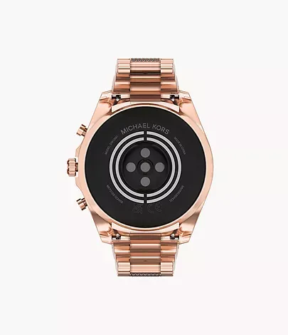 Michaethtl Kors Gen 6 Bradshaw Rose Gold-Tone Stainless Steel Smartwatch