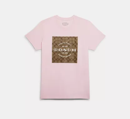 Signature T Shirt In Organic Cotton